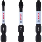 Bosch Accessories Bosch Power Tools 2608522491 krížový bit, 3-dielna, krížový PH, 1/4 ; 2608522491