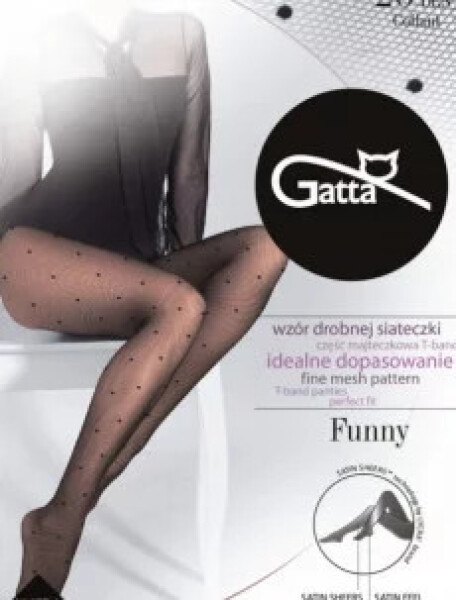 Pančuchy Funny 05 - Gatta M černá