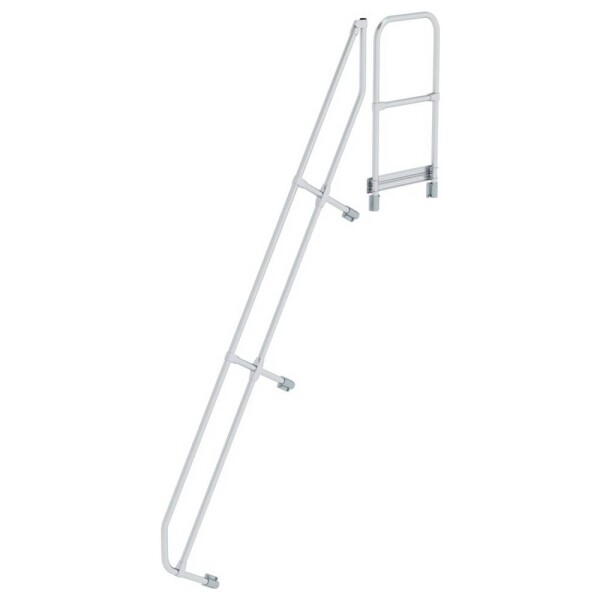 MUNK Günzburger Steigtechnik 600591 Munk Druhé madlo na schody s plošinou 60° 11 schodov 1 ks; 600591