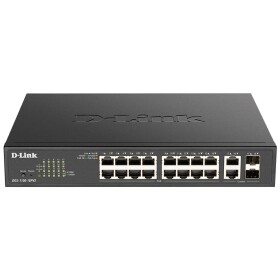 D-Link sieťový switch RJ45 / SFP; DGS-1100-18PV2