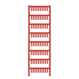 Weidmüller 1752110003 VT SF 0/12 NEUTRAL RT V0 značenie káblov Druh montáže: prichytenie sponami Potlačiteľná plocha: 3.2 x 12 mm červená Počet markerov: 800; 1752110003