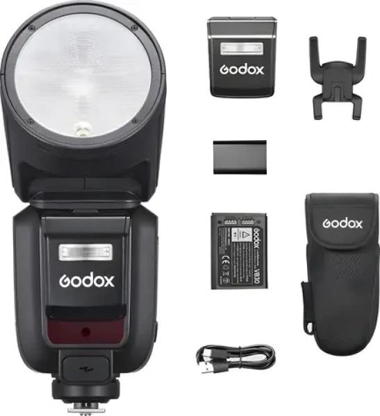 Godox V100-C / Blesk pre Canon / TTL / HSS / 100 Ws / Zoom 28-105 mm (V100-C)
