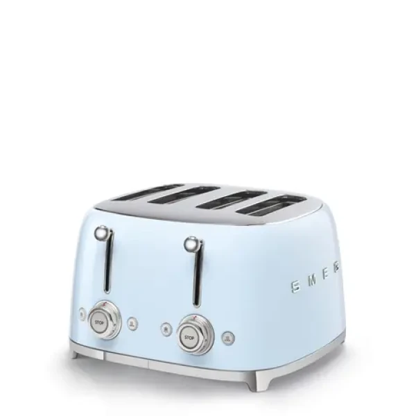 SMEG TSF03BLEU modrá / Hriankovač / 2000 W / 4 sloty / 4 hrianky / 6 stupňov opečenia (TSF03BLEU)