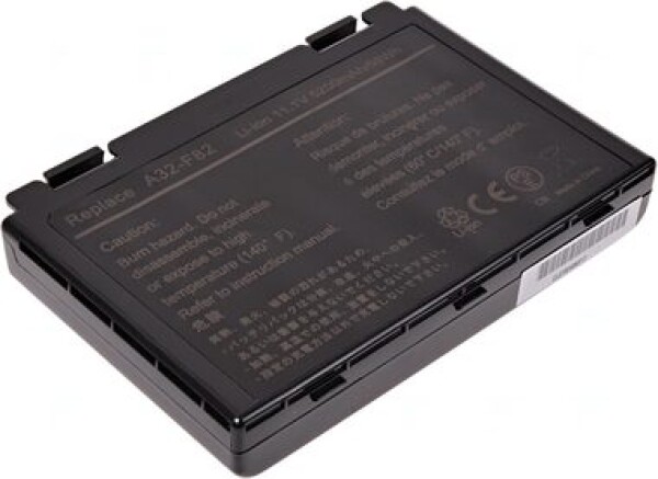 T6 Power Batéria pre Asus K40 / K41 / K50 / K51 / K60 / K61 / K70 / F52 / F82 / X5D / X70 / X88 / 6cell / 5200mAh (NBAS0064)