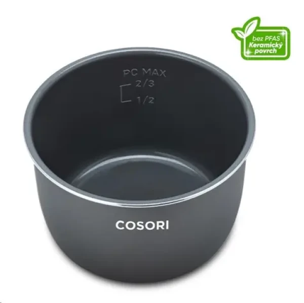 Cosori CMC vnútorná nádoba keramická / Nádoba do multifunkčného hrnca / 5,7 l / Umývanie v umývačke (CRP-CO601IP-SUS)