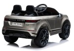 Mamido Elektrické autíčko Range Rover Evoque lakované strieborné