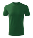 Klasické tričko unisex fľaša zelená 2XL