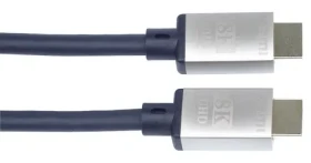 PremiumCord Ultra High Speed HDMI 2.1 kábel / 8K @ 60Hz / 4K @ 120Hz / kovové pozlátené konektory / 5 m (kphdm21k5)