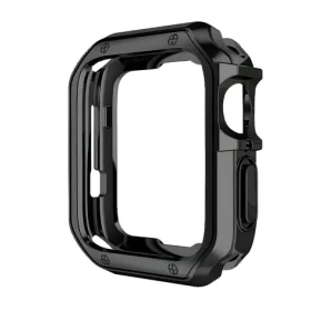 Hurtel Soft Strong čierna / Puzdro / pre Apple Watch 42 mm (Series 1/2/3)