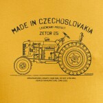 Bushman Pánske tričko Legend Zetor 25, žlté XL