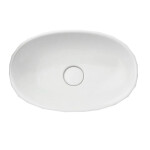 Umývadlo na dosku SAT Meda 56x37 cm bez otvoru pre batériu SATME5637 SATME5637