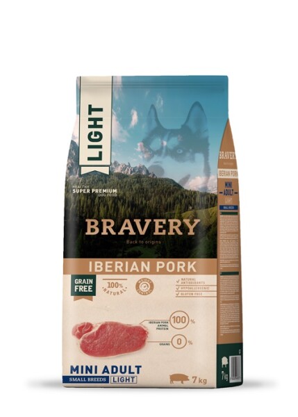 Bravery Dog Mini Adult Light Pork