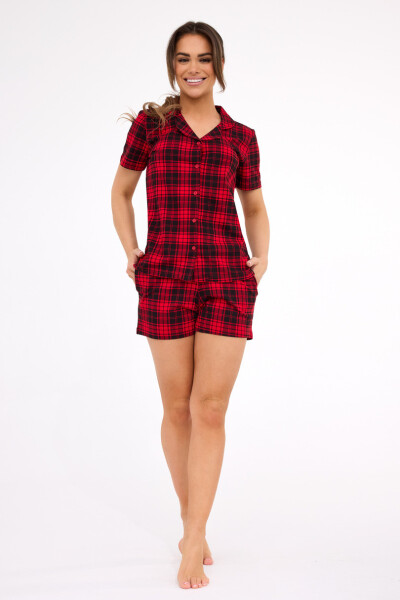 DÁMSKE PYŽAMO KR 346/424 TRACY 2 Červená M