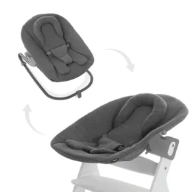 Hauck Kresielko Alpha Premium, Jersey charcoal k stoličke Alpha + (HK661604)