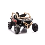 Mamido Detské elektrické autíčko Buggy Kawasaki TERYX KRX1000 24V béžové