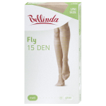 Silonkové podkolienky FLY KNEE highs 15 DEN - Bellinda - almond UNI