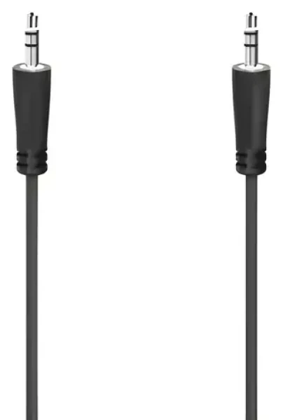 HAMA Audio kábel 3,5 mm jack - 3,5 mm jack / Prepojovací kábel / stereo / 1,5 m (205262)