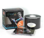 BronVit Sport Kinesio Tape classic čierná 5cmx6m