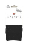 Ponožky Magnetis Kropki Lycra 20 den černá Univerzální