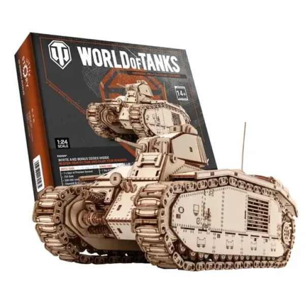 Little Story 3D drevená skladačka WORLD of Tanks Char B1