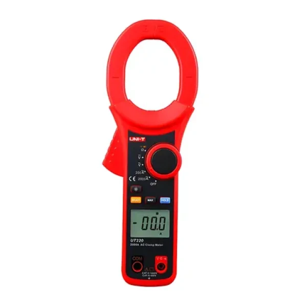 UNI-T UT220 / Kliešťový merač / AC 2000 A / DC 1000 V / Automatický rozsah (UT220)
