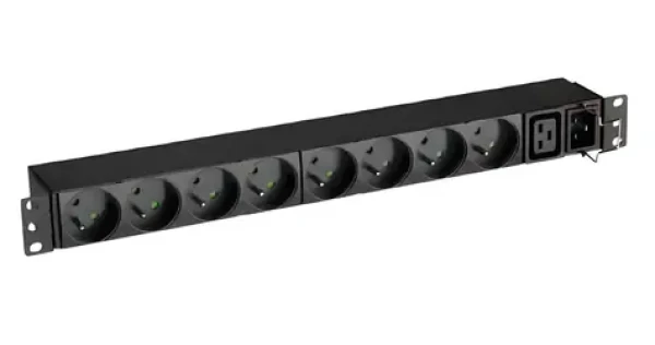 EATON FlexPDU 8 FR / Distribučná jednotka napájania / 1U / IEC C20 / 8x Schuko / 16A (EFLX8F)