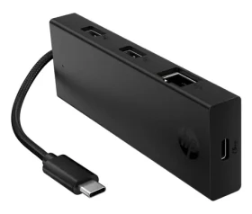 HP Portable USB-C Hub / prenosný rozbočovač / 2x USB-A / RJ45 / (B8SU8UT)