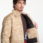 Bunda Billionaire Boys Club Icecream Snakeskin Quilted Work Jacket Light Brown XL