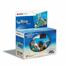 AGFAPHOTO LeBox 400 Ocean / Jednorazový fotoaparát / 27 snímok / ISO 400 / vodotesný (601100)