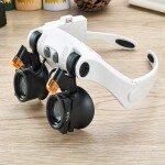 Verk Náhlavná lupa s LED svetlom VR 09141