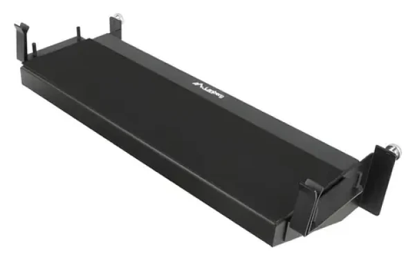 Lanberg Zostava políc pre patch panely 3U čierna / Polica / 19" / 3U / hĺbka 180 mm / kovová (PM-PP01-B)