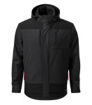 Vertex pánska zimná softshellová bunda ebony gray 3XL