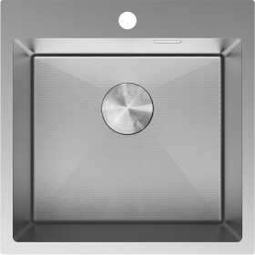 MEXEN - Solix oceľový drez 1-bowl 500 x 500 mm, nerez HC 6407501000-01HC