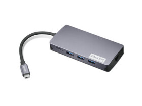 Lenovo 150 USB-C Travel Dock / 1x HDMI / 1x VGA / 3x USB-A / 1x USB-C / 1x GLAN / čítačka kariet SD/TF (GX91M73946)