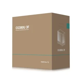 DEEPCOOL CG380U 3F čierna / Midi Tower / bez zdroja / temperované sklo / 2× USB-A 3.2 Gen2 / USB-C (R-CG380U-BKAGM3-G)