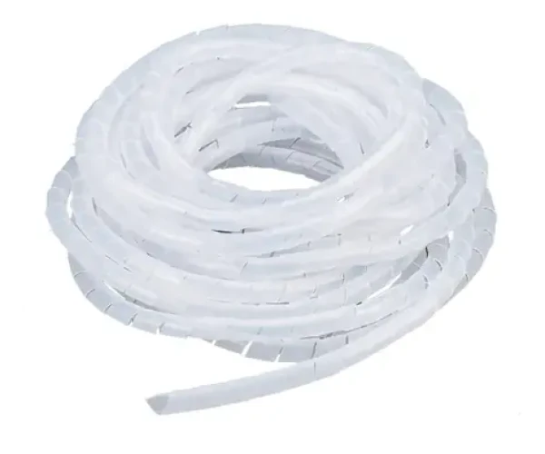 Lanview Špirálový organizér káblov / Priemer 8 mm / Dĺžka 10 m / Priehľadná (LVT551510)