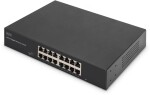 Digitus Digitus 16-portowy Prepínač gigabitowy, 19 cali, niezarządzalny