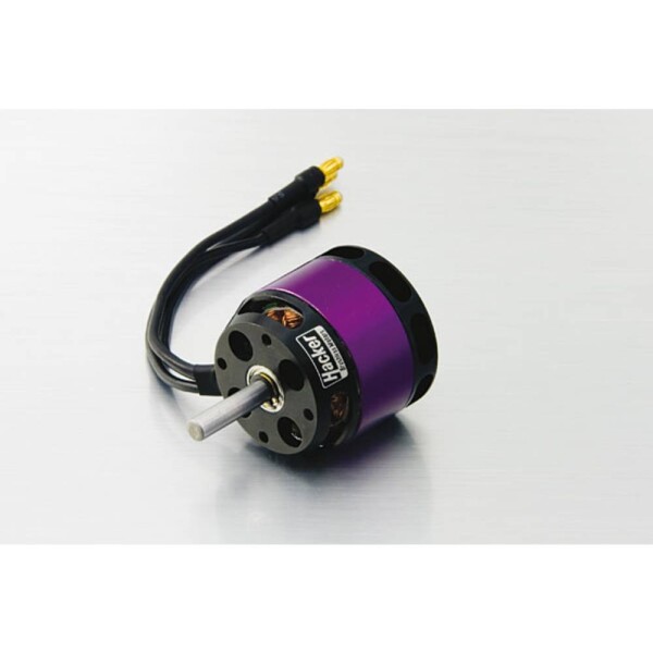 Hacker A30-14 M V2 6-Pole brushless elektromotor pre modely lietadiel KV (ot./min / V): 3600 Počet závitov: 14; 17716601