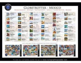 EUROGRAPHICS Puzzle Svetobežník - Mexiko