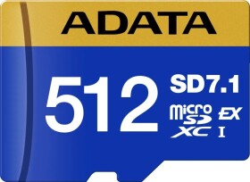 ADATA Premier Extreme SD7.1 MicroSDXC 512 GB Class 10 UHS-I/U3 V30 (UD512GEX3L1-C)