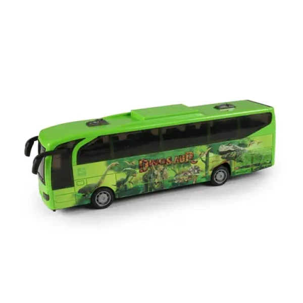 Rappa 236097 Autobus Dino so zvukom a svetlom 23 cm