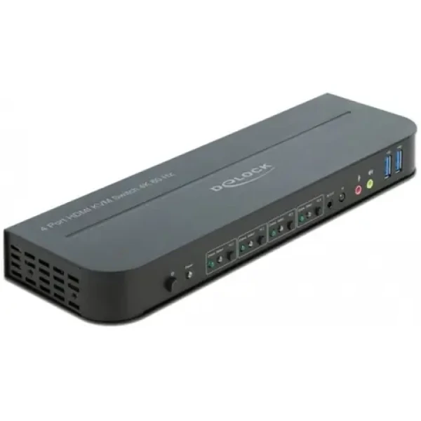 DeLock HDMI KVM Switch 4K 60 Hz / USB 3.0 / Audio (4043619114832)