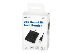 LogiLink CR0047 čierna / Čítačka čipových kariet / USB 2.0 (CR0047)