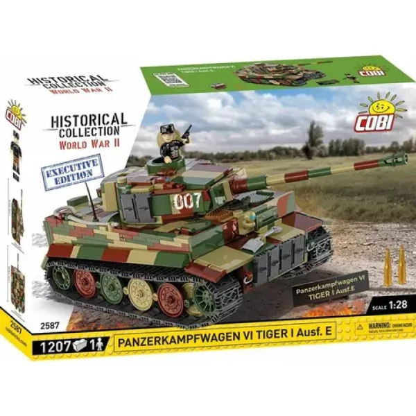 Cobi 2587 II WW PzKpfw VI Tiger I Ausf. E, EXECUTIVE EDITION