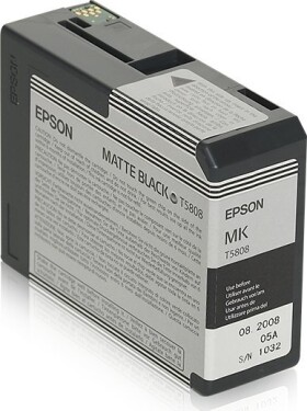 Epson Epson ink cartridge matte black T 580 80 ml T 58080N