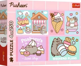 Trefl Puzzle Pusheen: Zoznámte sa s Pusheen