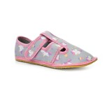 KTR unicorn šedé barefoot papuče 33 EUR
