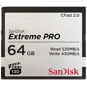 SanDisk Extreme Pro 2.0 CFast pamäťová karta 64 GB; SDCFSP-064G-G46D