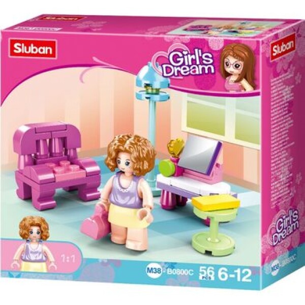 Sluban Girls Dream M38-B0800C Obývačka