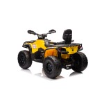 Mamido Detská elektrická štvorkolka Can-Am Outlander ATV žltá